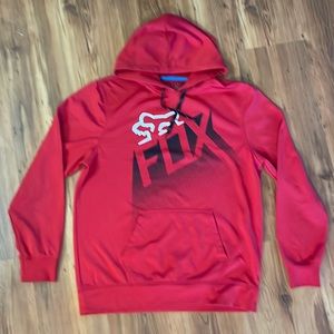 Fox Active Hoodie XL Red
